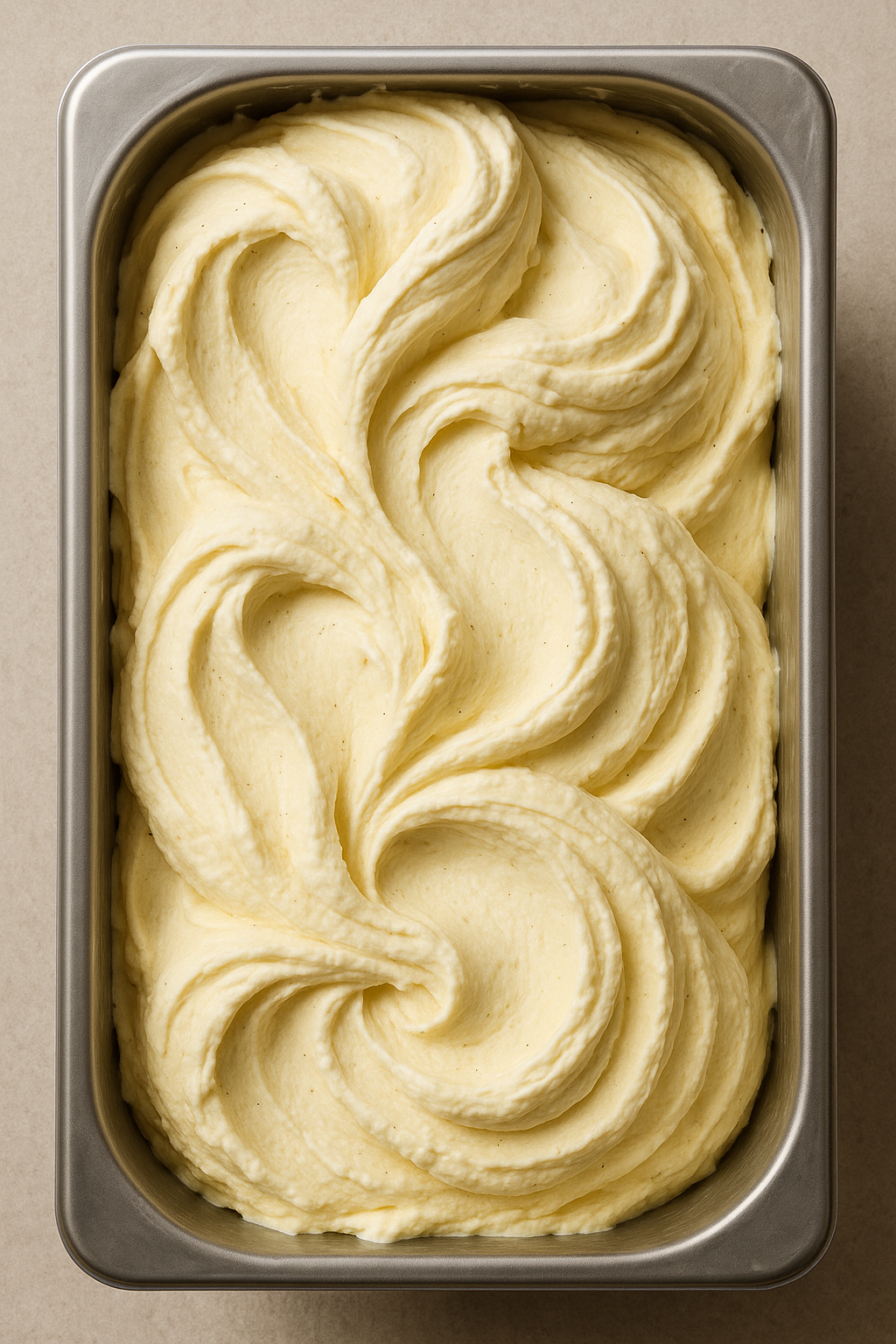 Helado de Vainilla artesanal en Lo Pagán